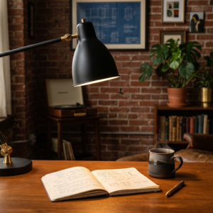 Architect LED Swing Arm Desk Lamp