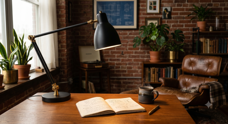 Architect LED Swing Arm Desk Lamp